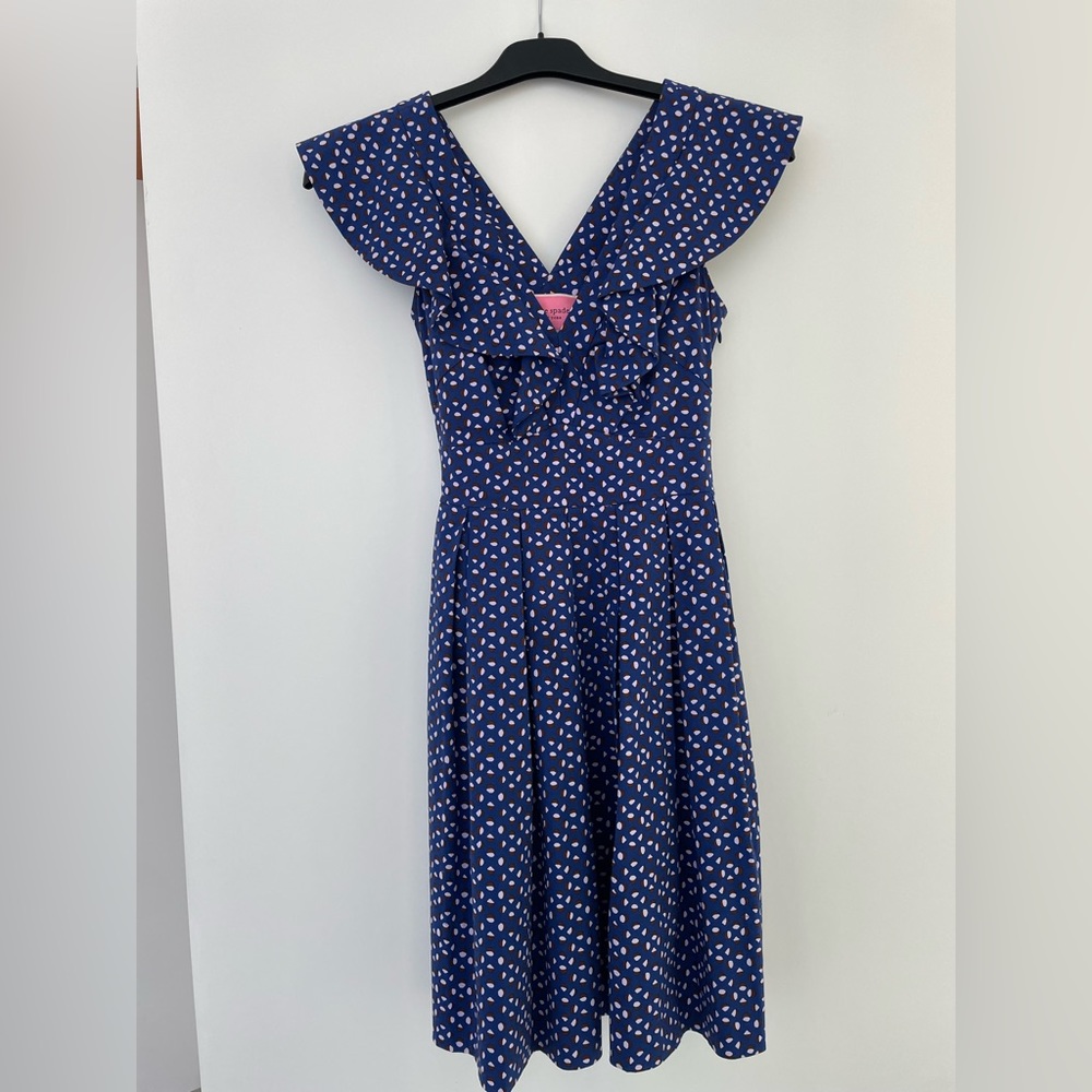 Navy and light pink Kate Spade dress size 2